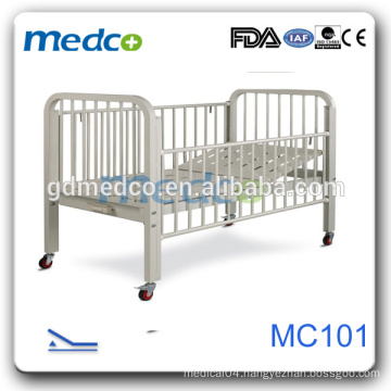 Medco MC101 Hopsital safe CE child manual adjustable beds kids